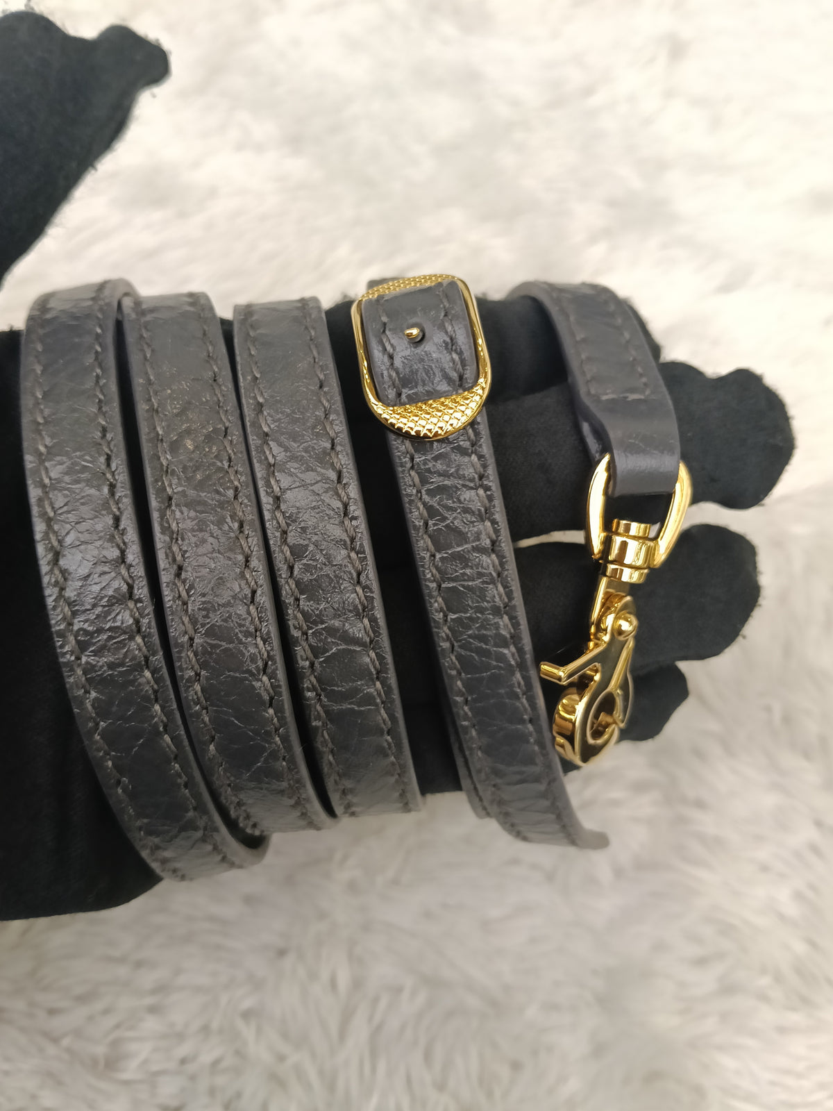 Balenciaga Envelope Clutch Giant Gris GHW 2015