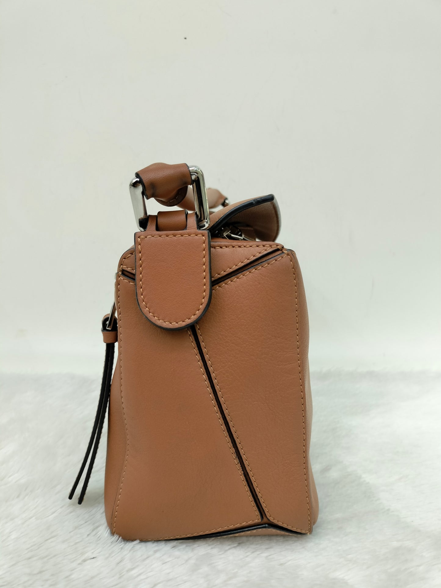 Loewe Puzzle Small Tan SHW 2019