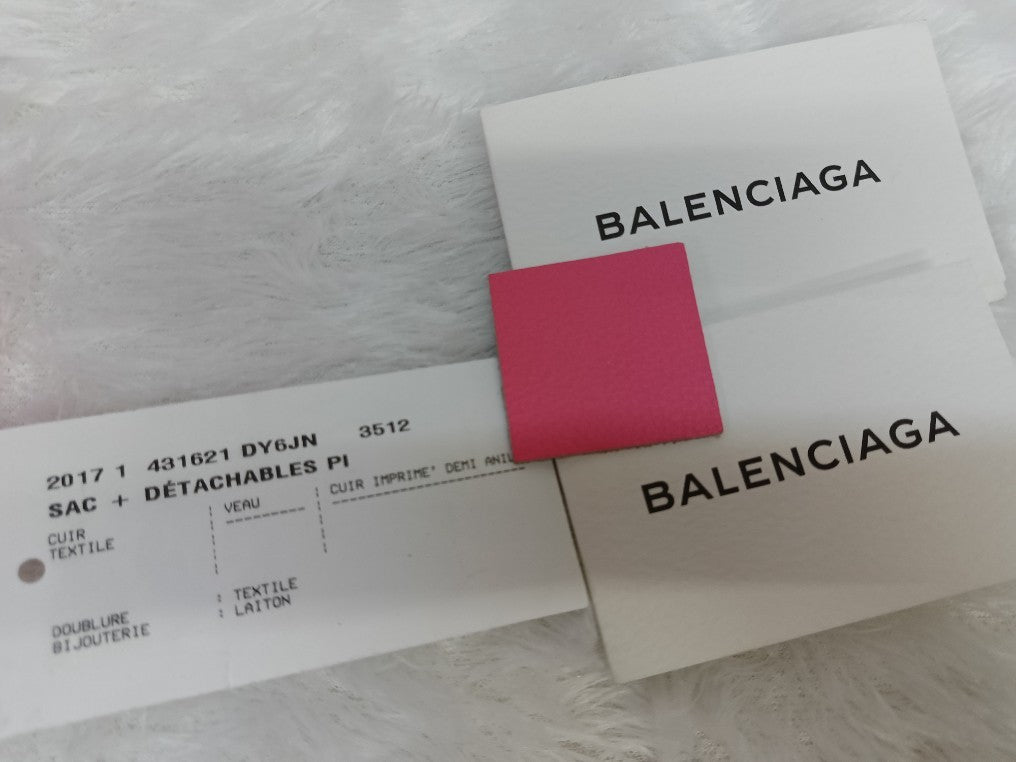 Balenciaga Small City Pink SHW 2017