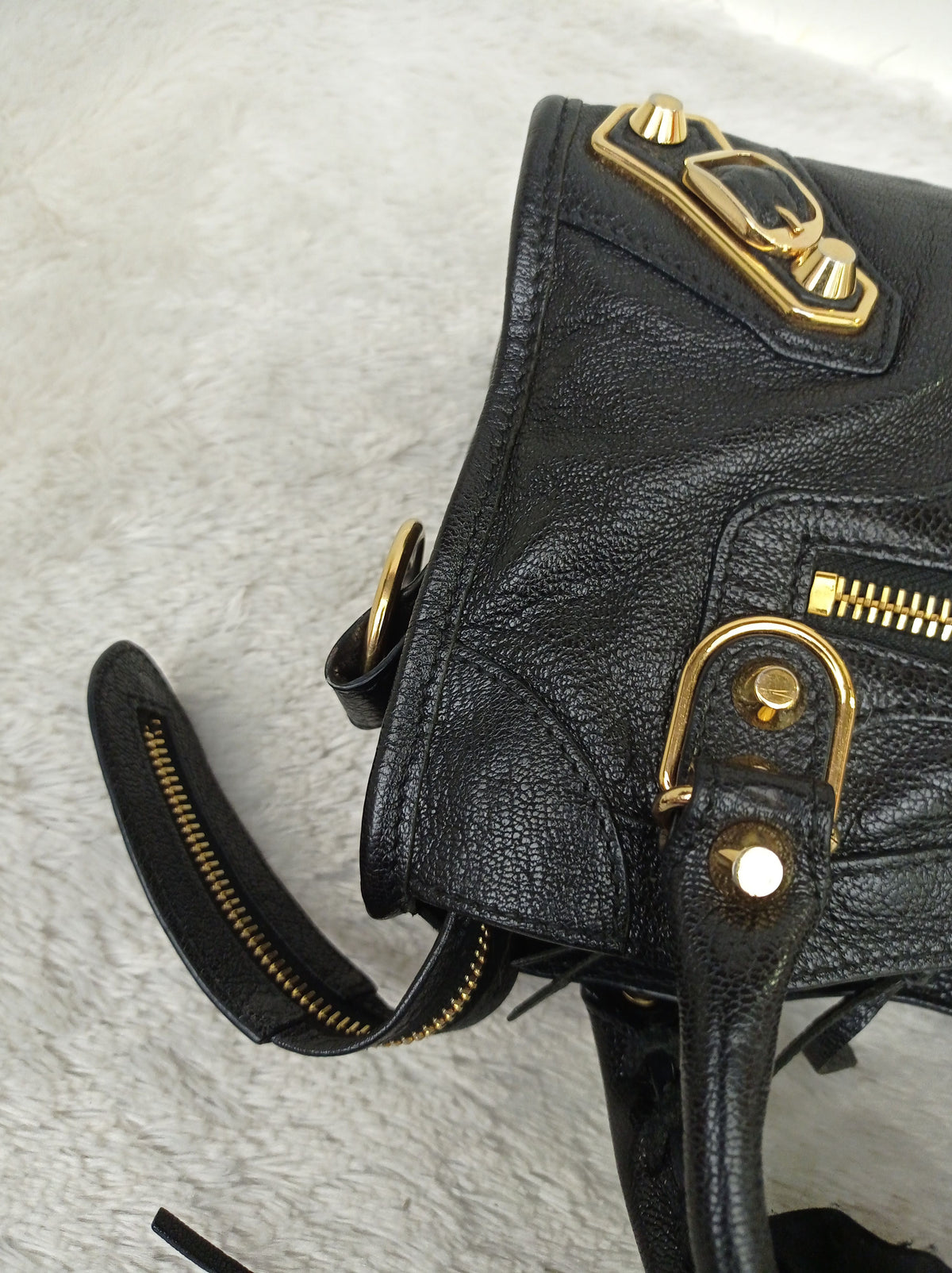 Balenciaga Mini City Edge Black GHW 2020