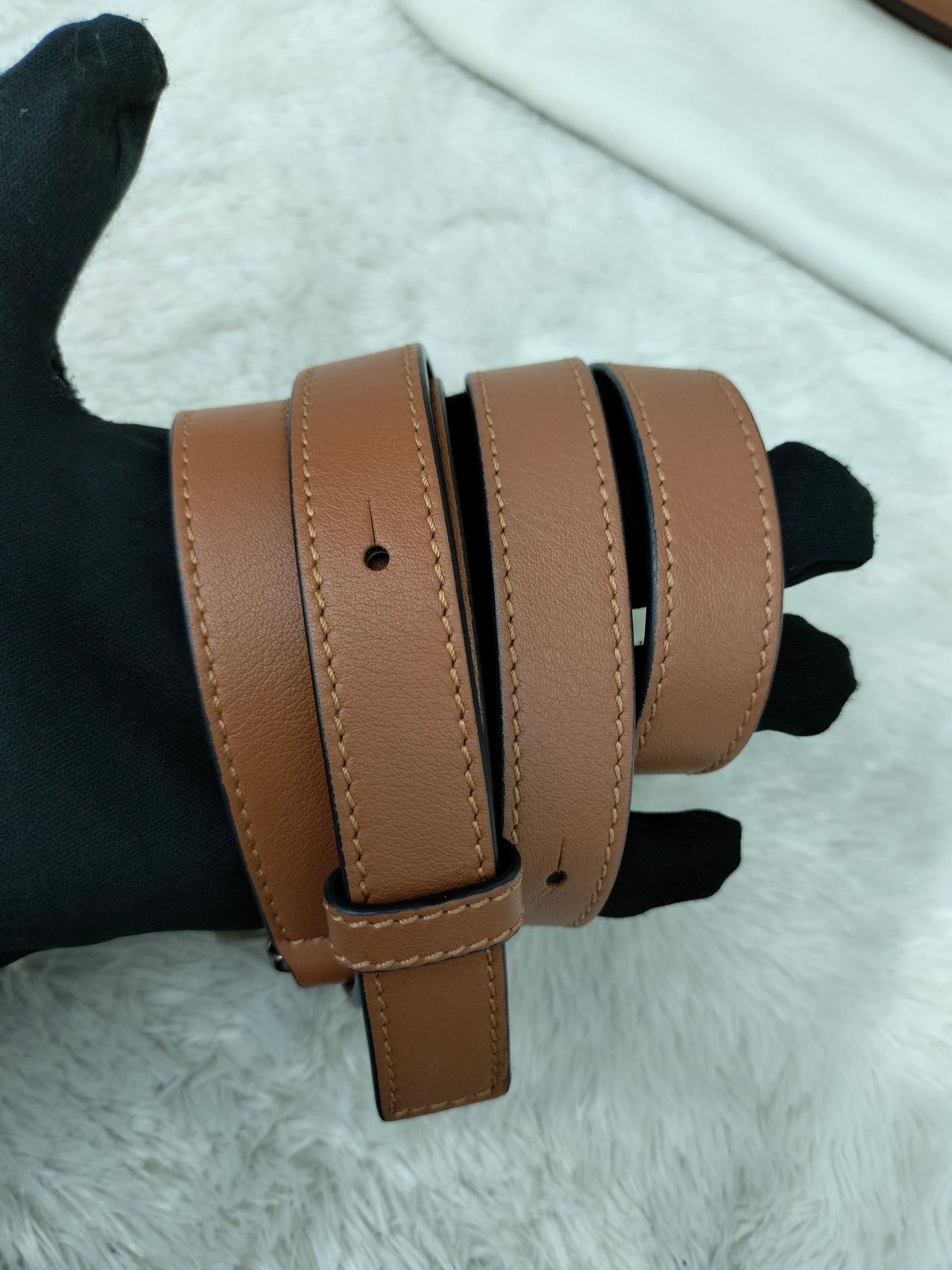 Loewe Puzzle Small Tan SHW 2019