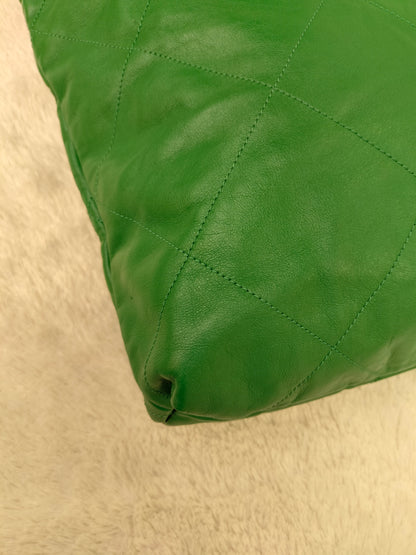 *Neverbeen Used* Chanel C22 Medium Calfskin Green GHW (CHIP)