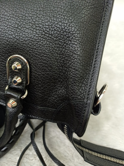 Balenciaga Small City Edge Black SHW 2024