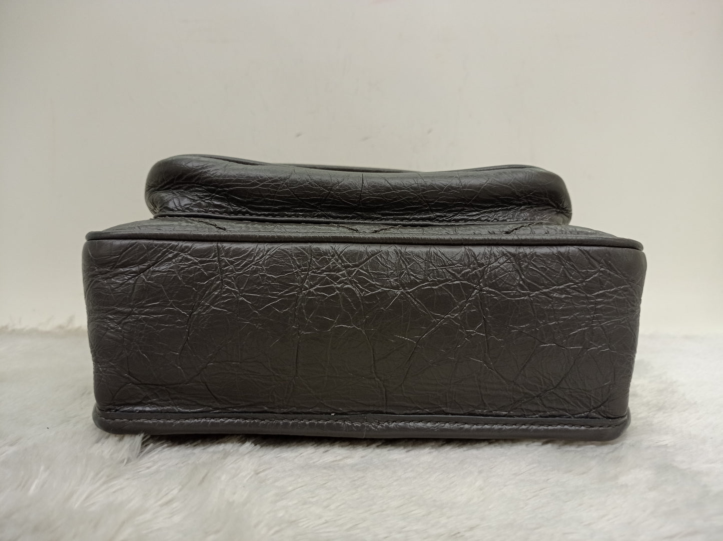 YsL Niki Baby Calfskin Grey RHW 2018