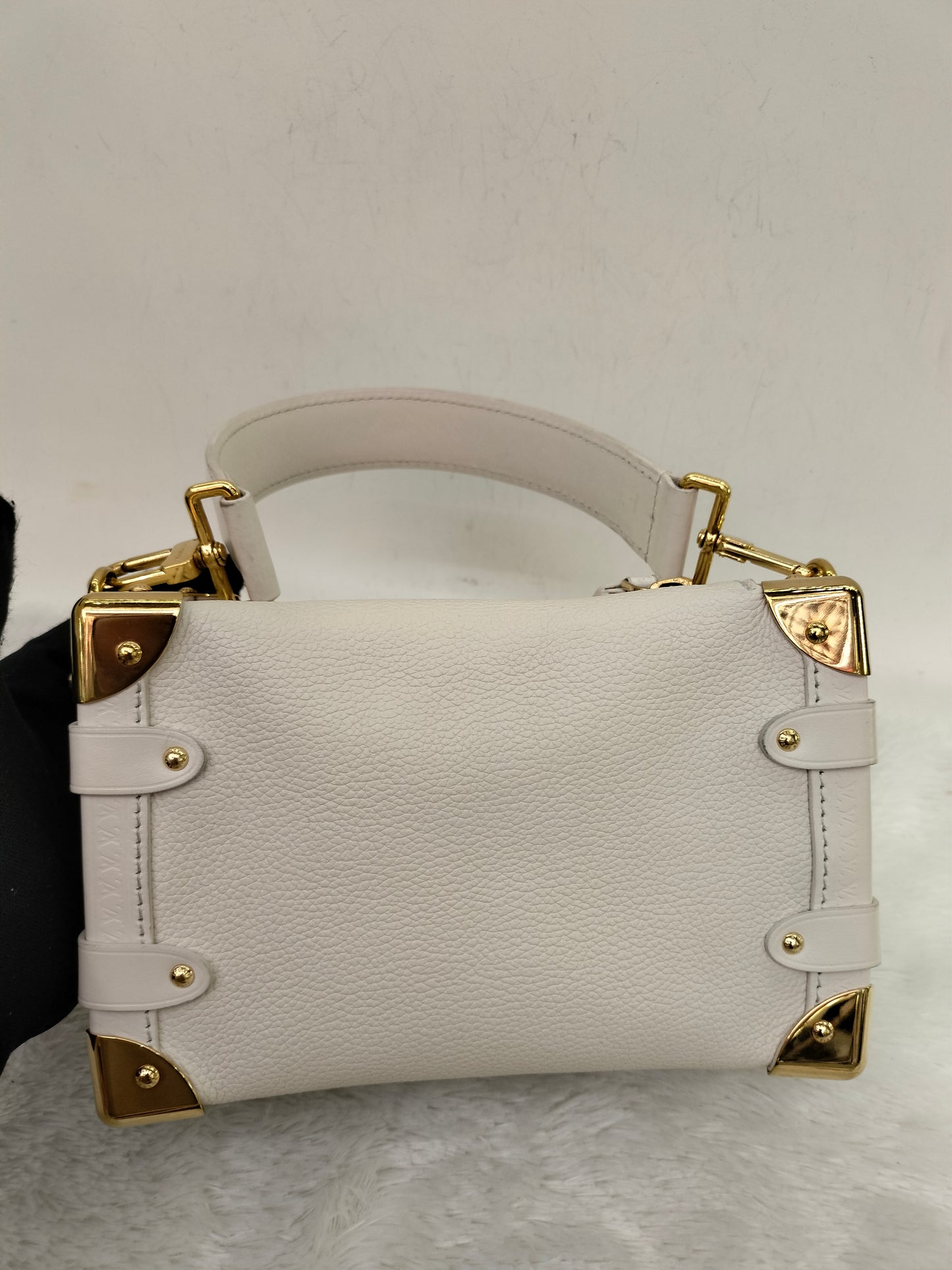 LV Side Trunk PM Grained Calfskin Chalk (CHIP)