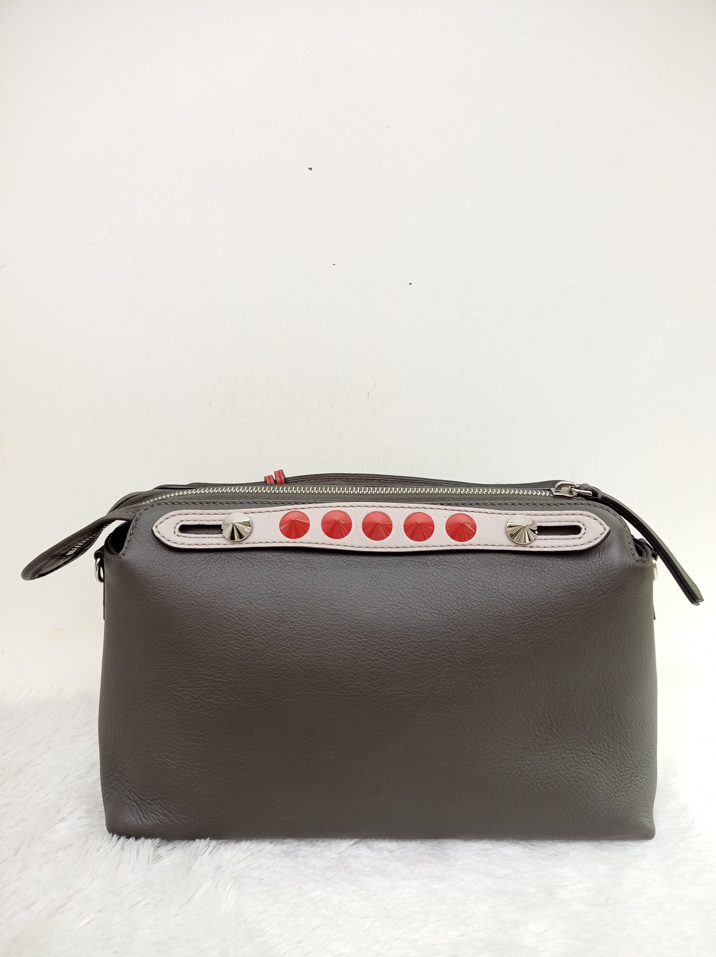 Fendi BTW Medium Sleepy Monster Multicolour Studded SHW