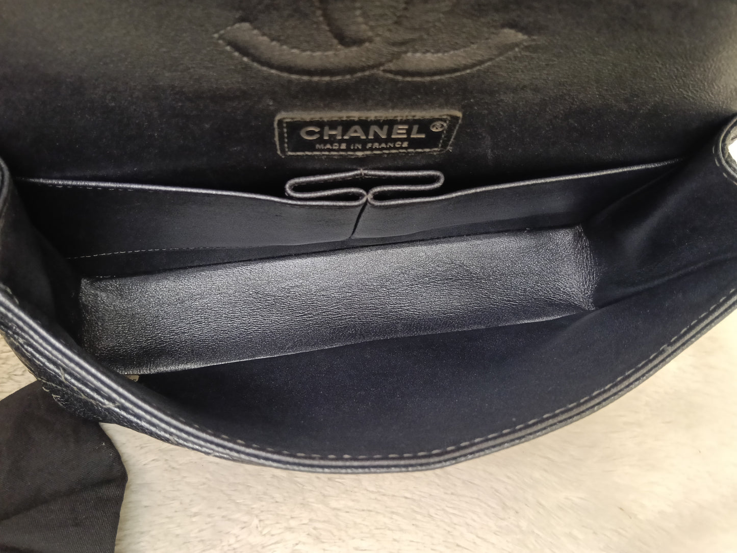 Chanel Medium Caviar Charcoal RHW DF #20