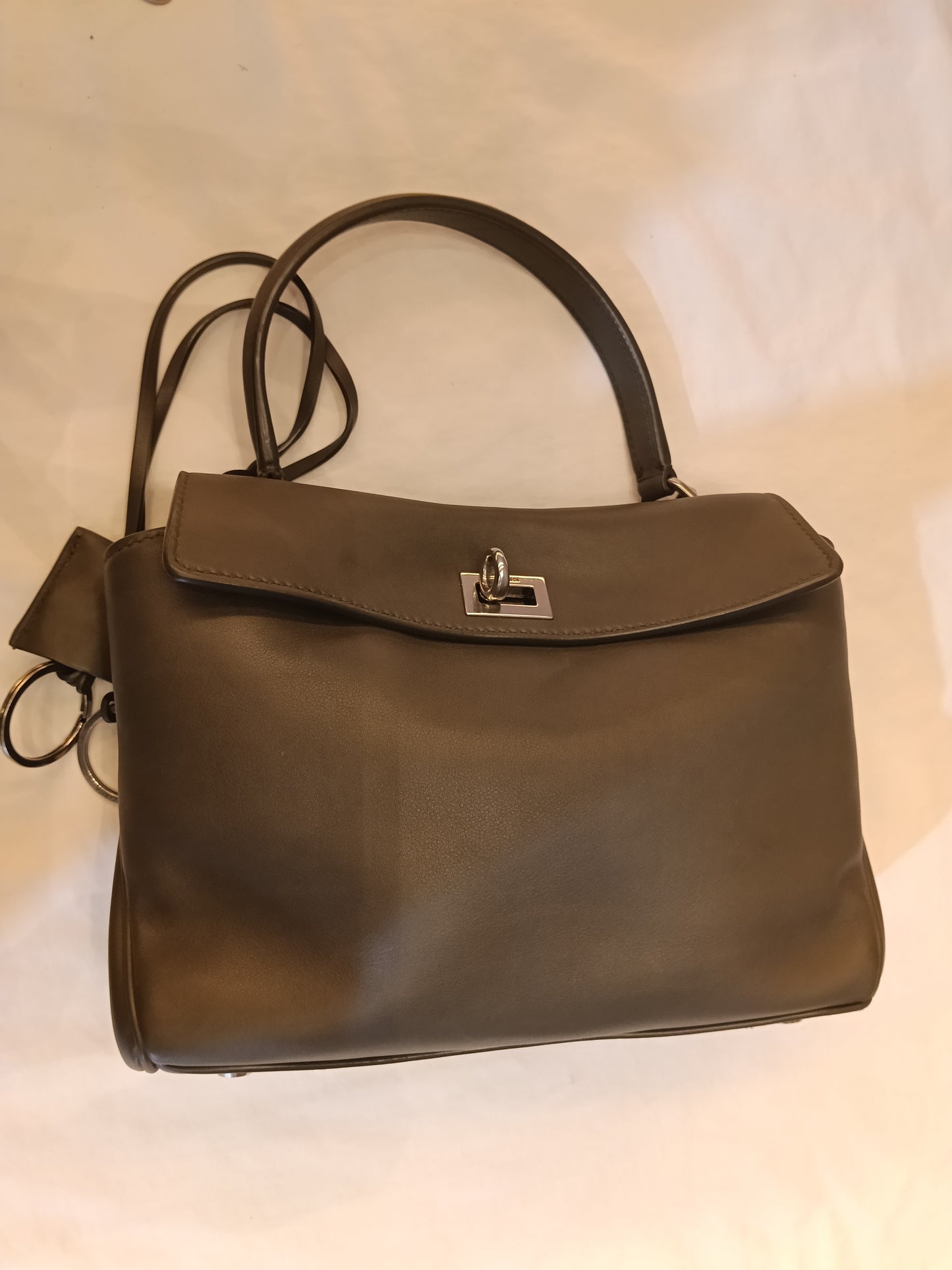 Balenciaga Rodeo Mini Calfskin Green SHW