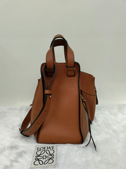Loewe Hammock Small Tan SHW 2016