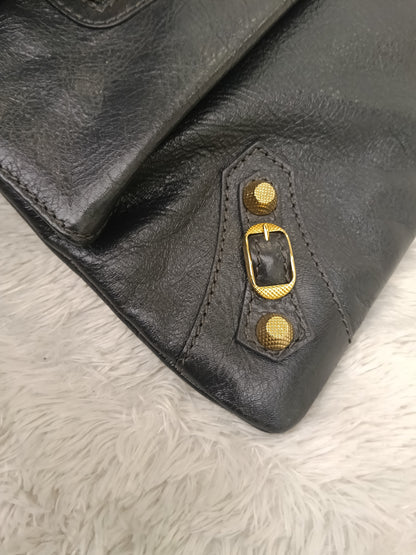 Balenciaga Envelope Clutch Giant Gris GHW 2015