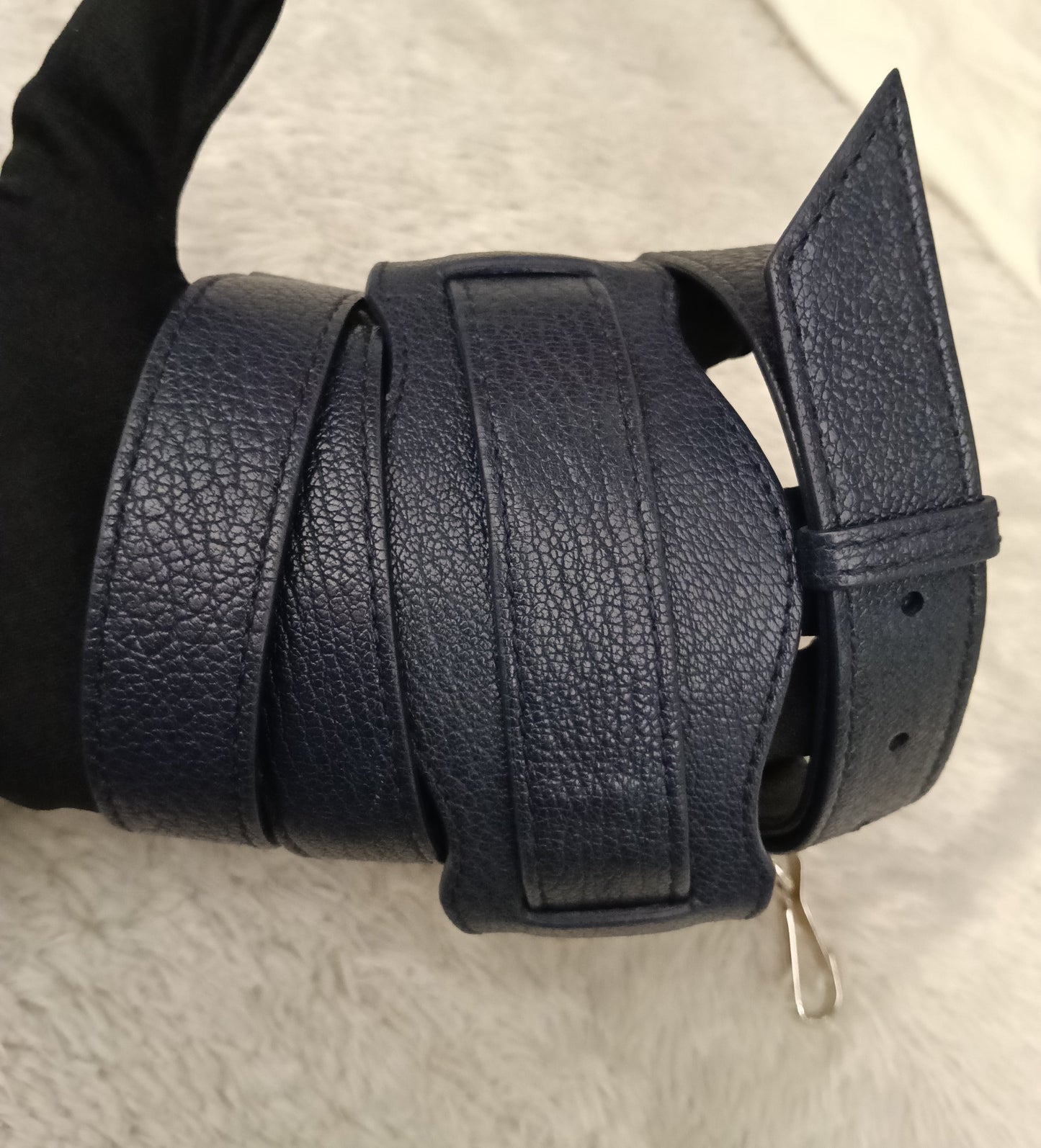 Balenciaga Small City Edge Navy SHW 2017