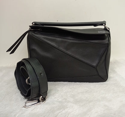 Loewe Puzzle Small Black SHW 2017