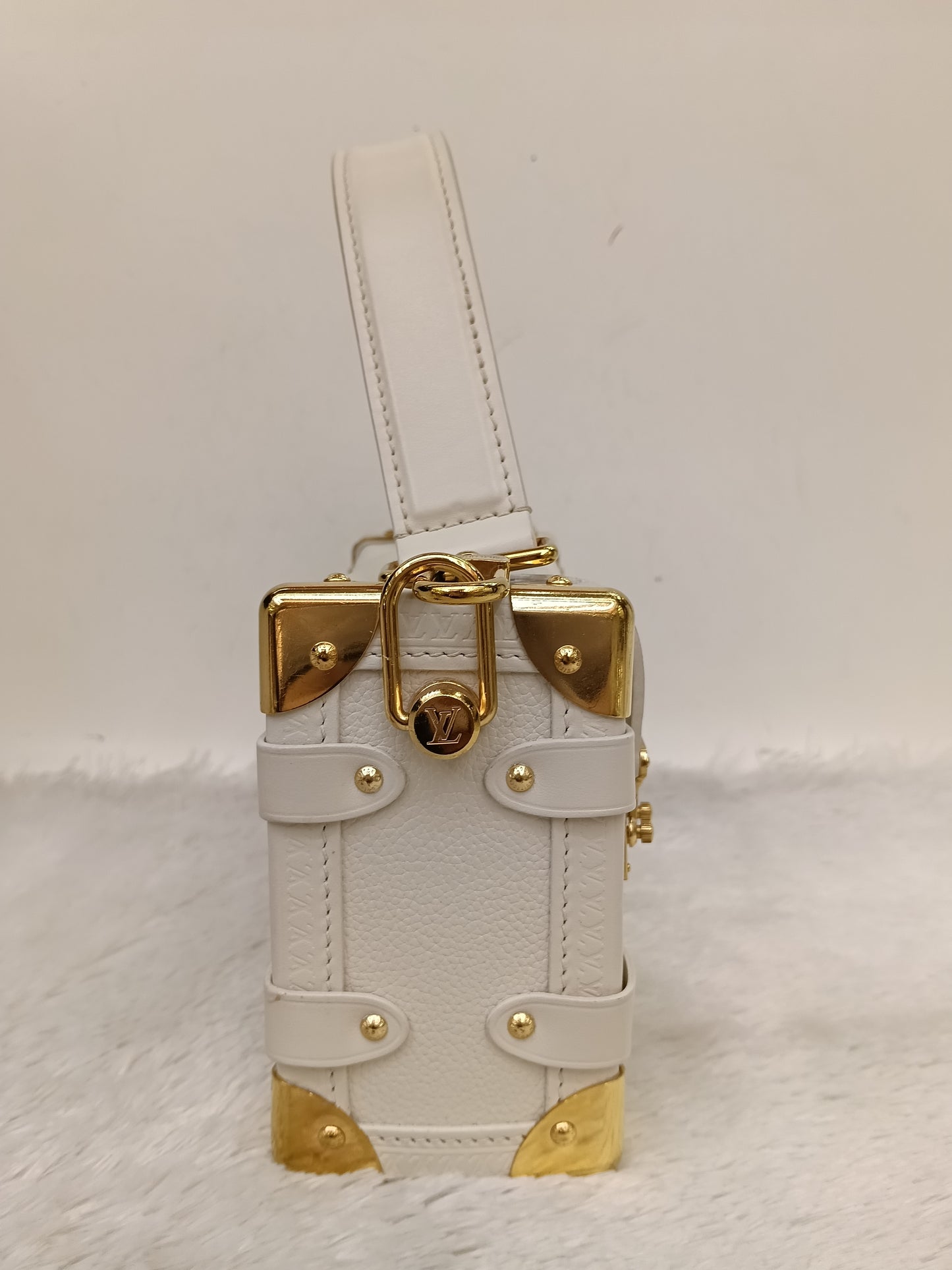 LV Side Trunk PM Grained Calfskin Chalk (CHIP)