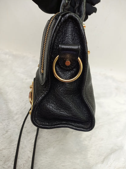 Balenciaga Mini City Edge Black GHW 2017