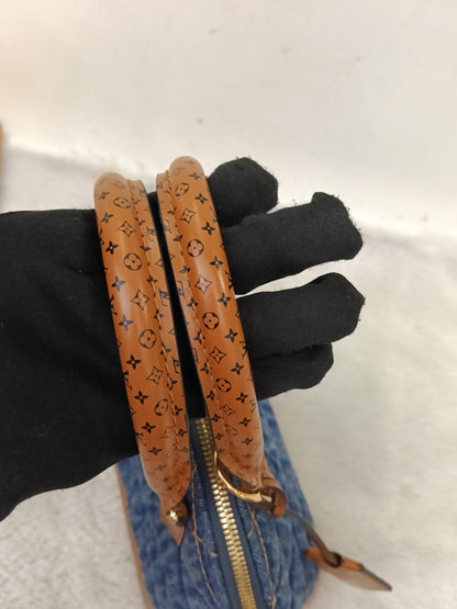 LV Alma BB Denim L Malletage Blue 2019