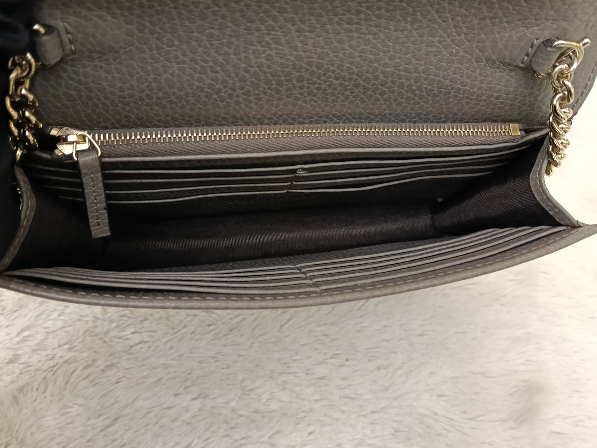 Gucci WOC Interlocking Grey GHW 2019