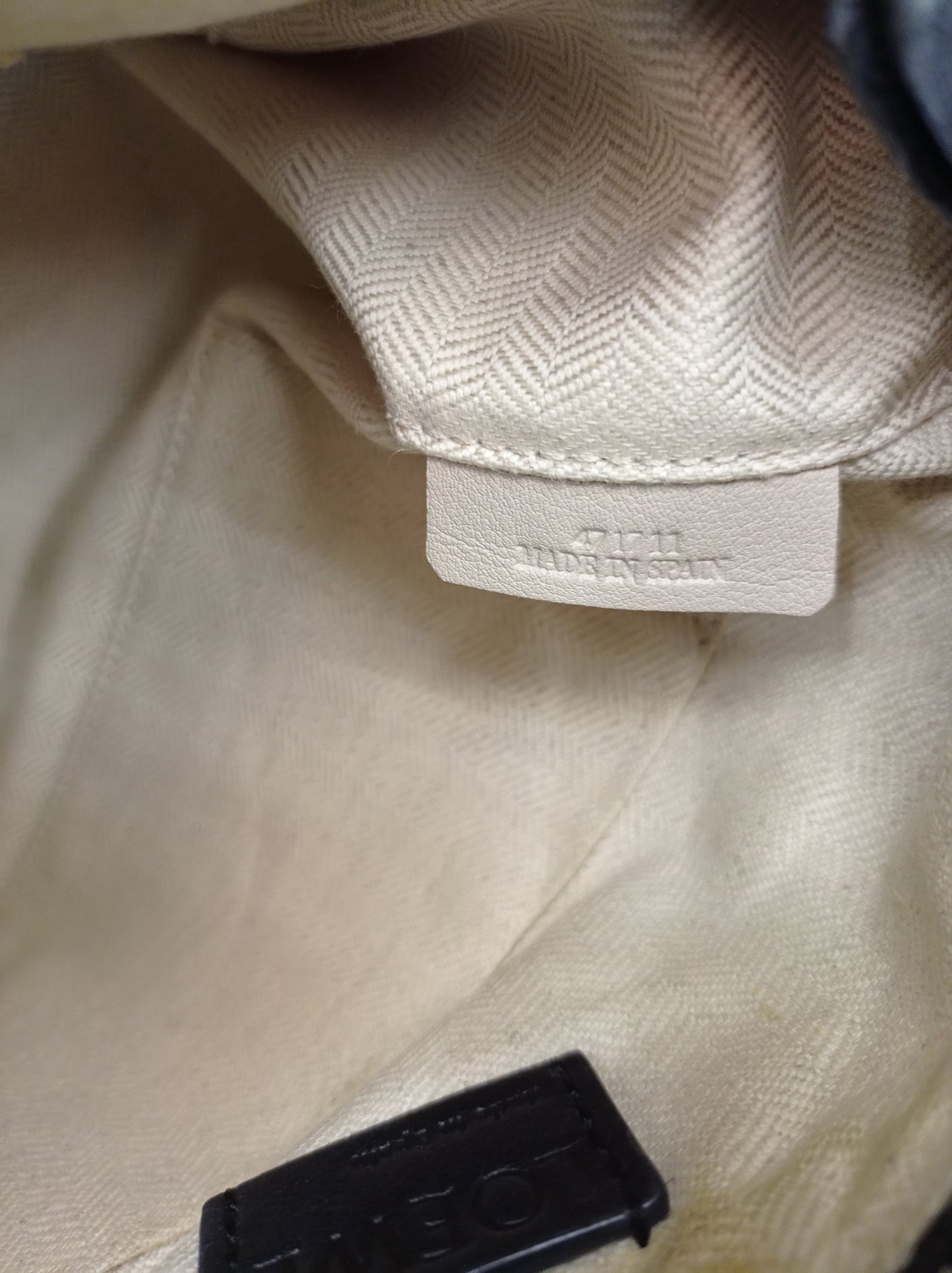 Loewe Puzzle Small Black SHW 2017