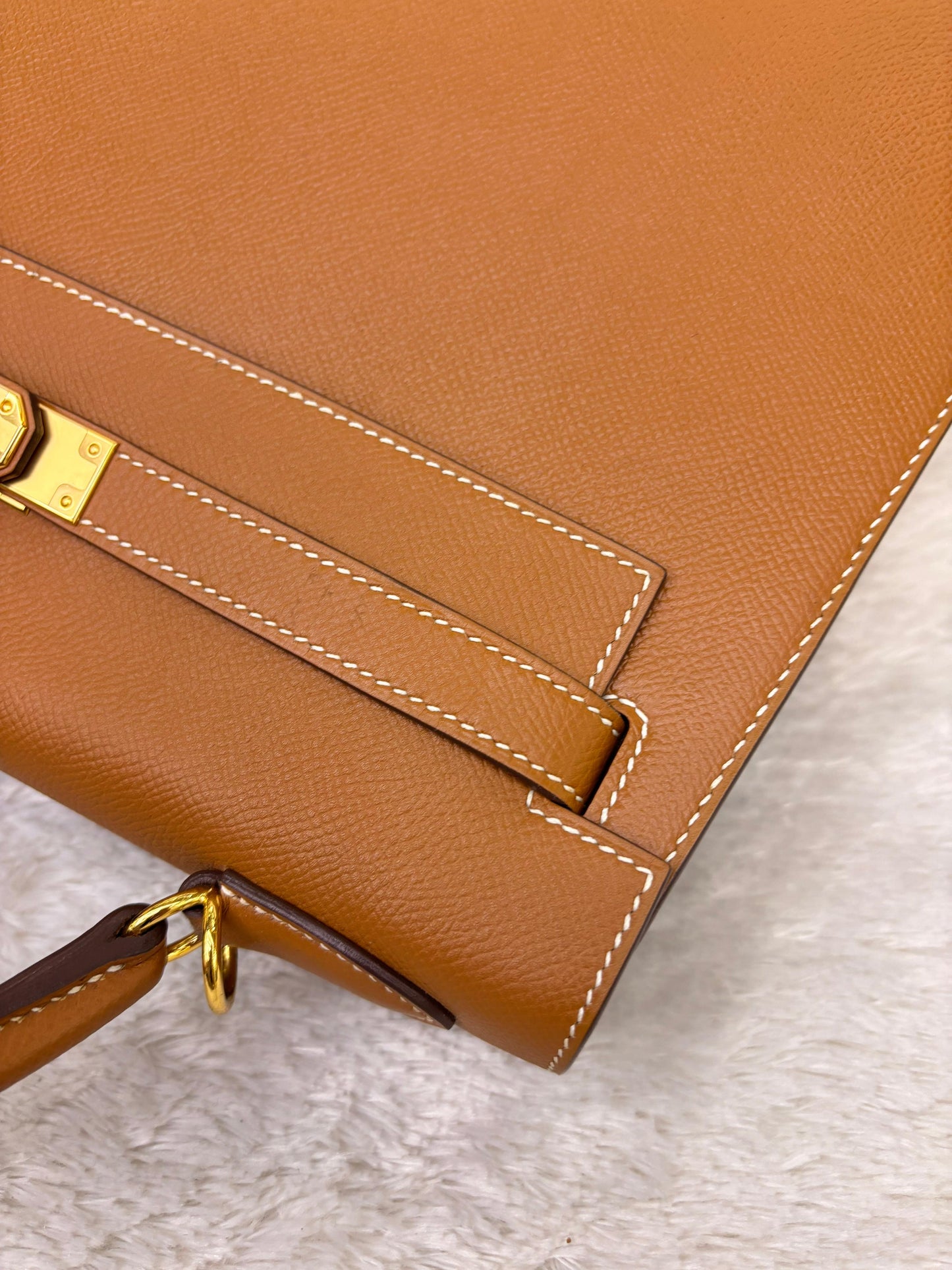 K32 Epsom Sellier Gold GHW #P square