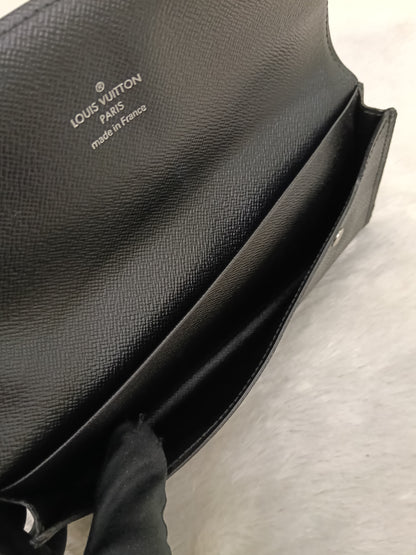 LV Portefeuille Long Modulable Wallet Graphite