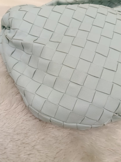 Bottega Veneta Teen Jodie Light Blue GHW