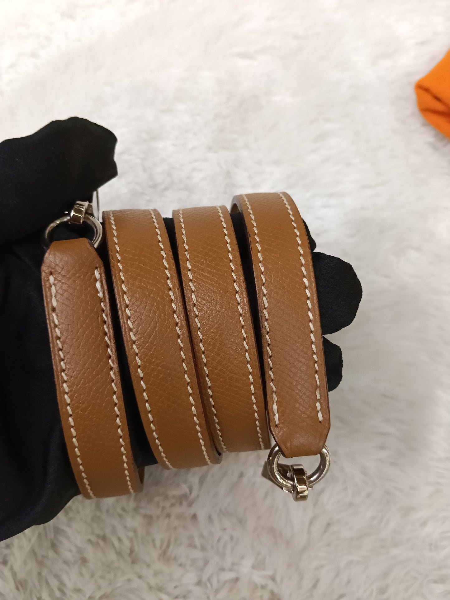 K35 Epsom Sellier Gold PHW #J square