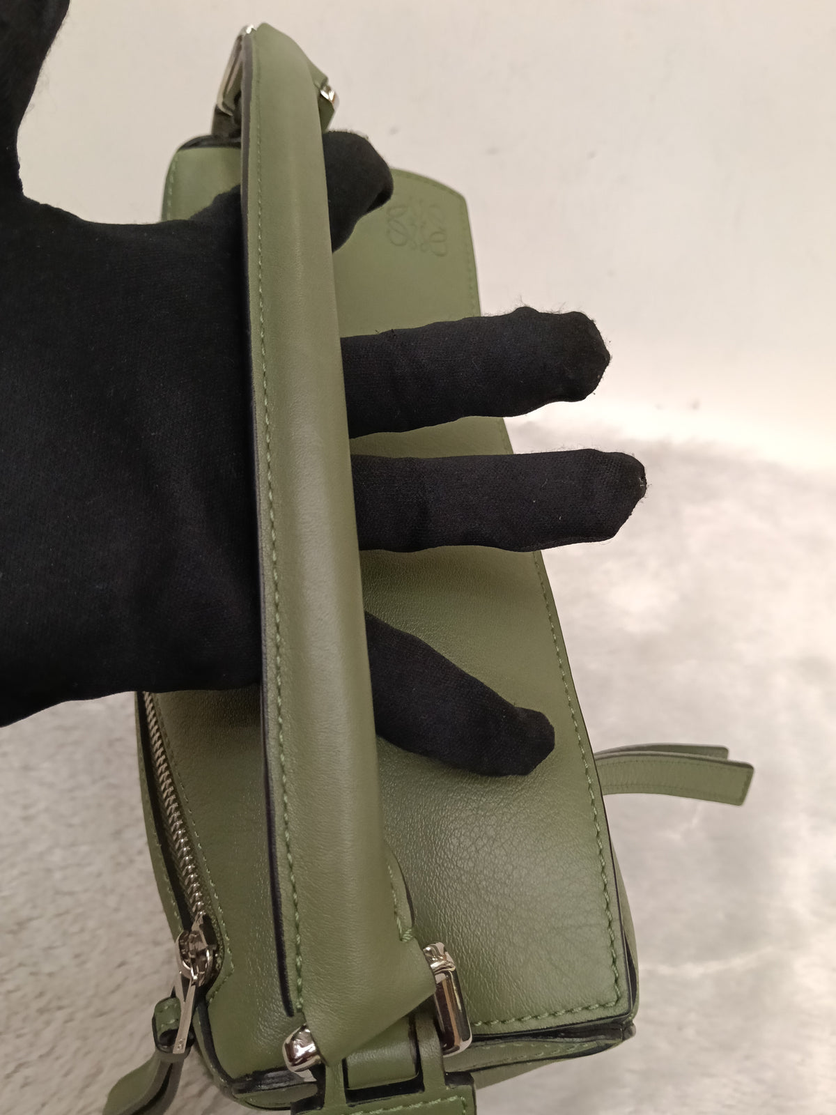 Loewe Puzzle Small Calfskin Avocado SHW 2020