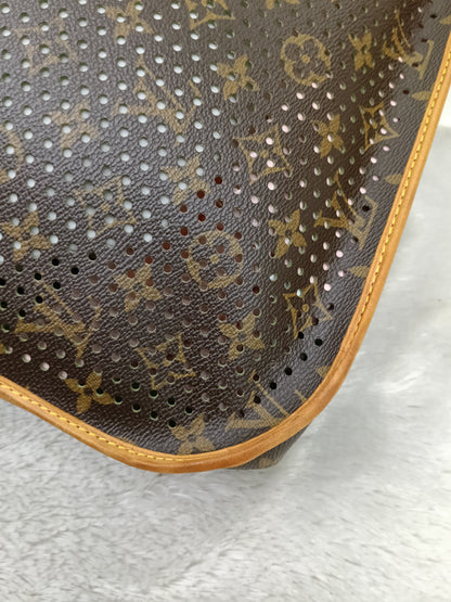 LV Musette Perforated Verde Monogram Green
