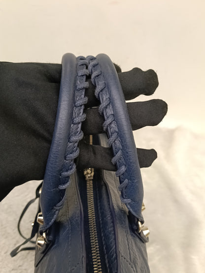 Balenciaga Small City Classic Blue Nuit SHW 2018