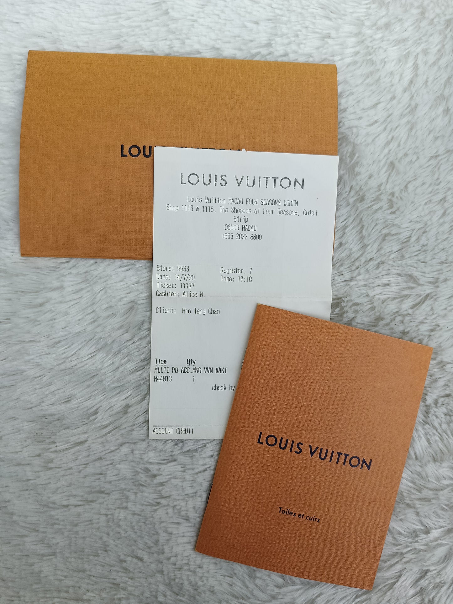 LV Multi Pochette Monogram Khaki 2020