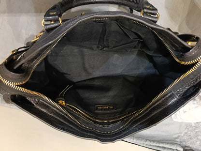 Balenciaga Small City Edge Black GHW 2020