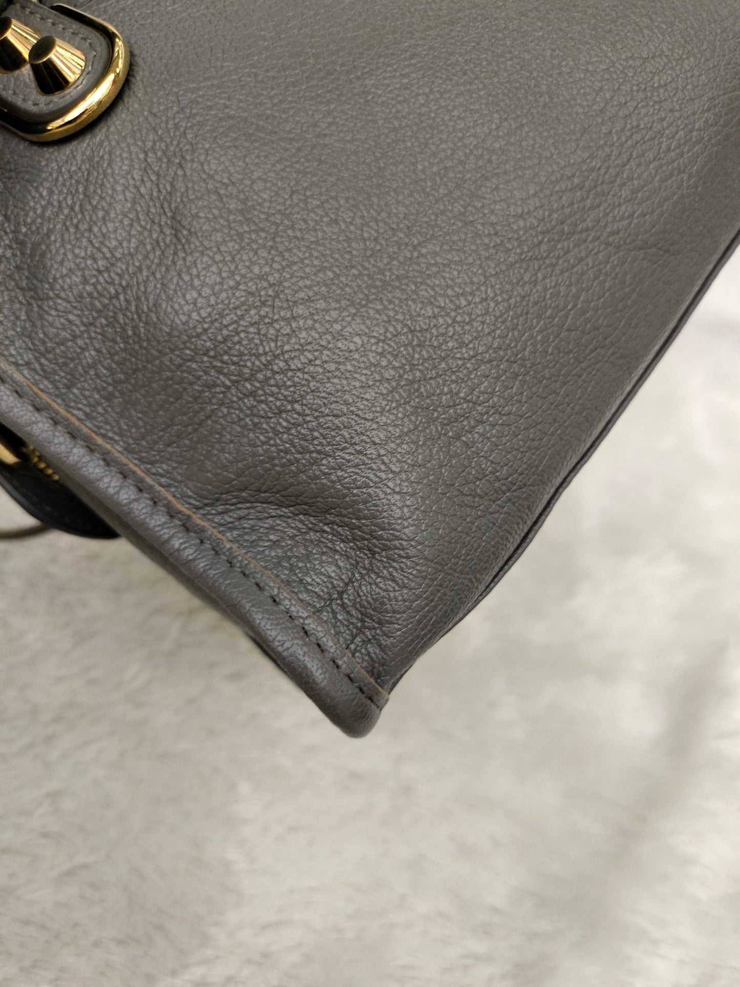 Balenciaga Mini City Edge Grey GHW 2017