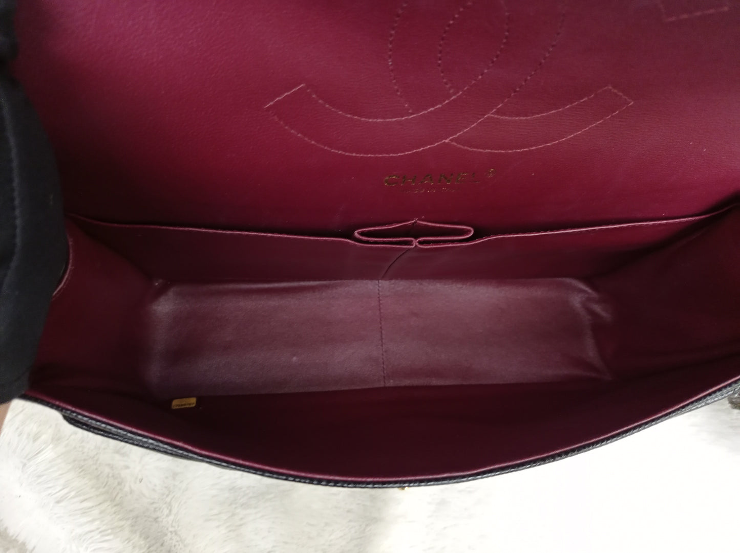 Chanel Jumbo Caviar Black GHW DF #17