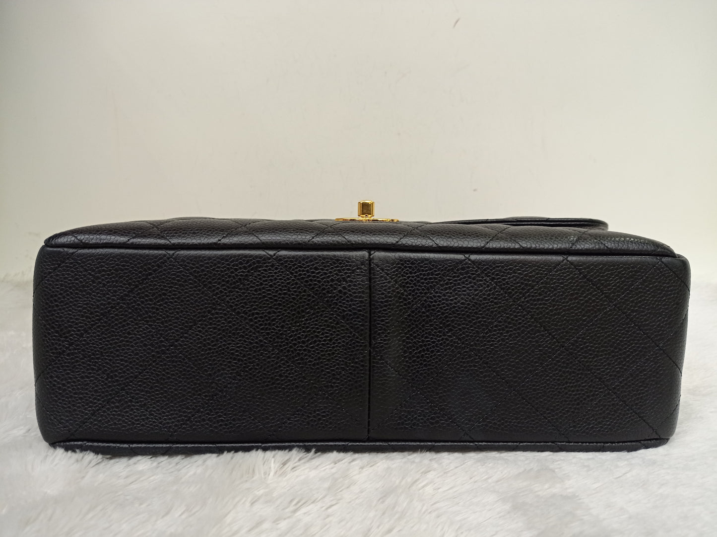 Chanel Jumbo Caviar Black GHW DF #17