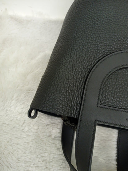 *LikeNew* Hermes In The Loop 18 Clem Swift Noir GHW #W