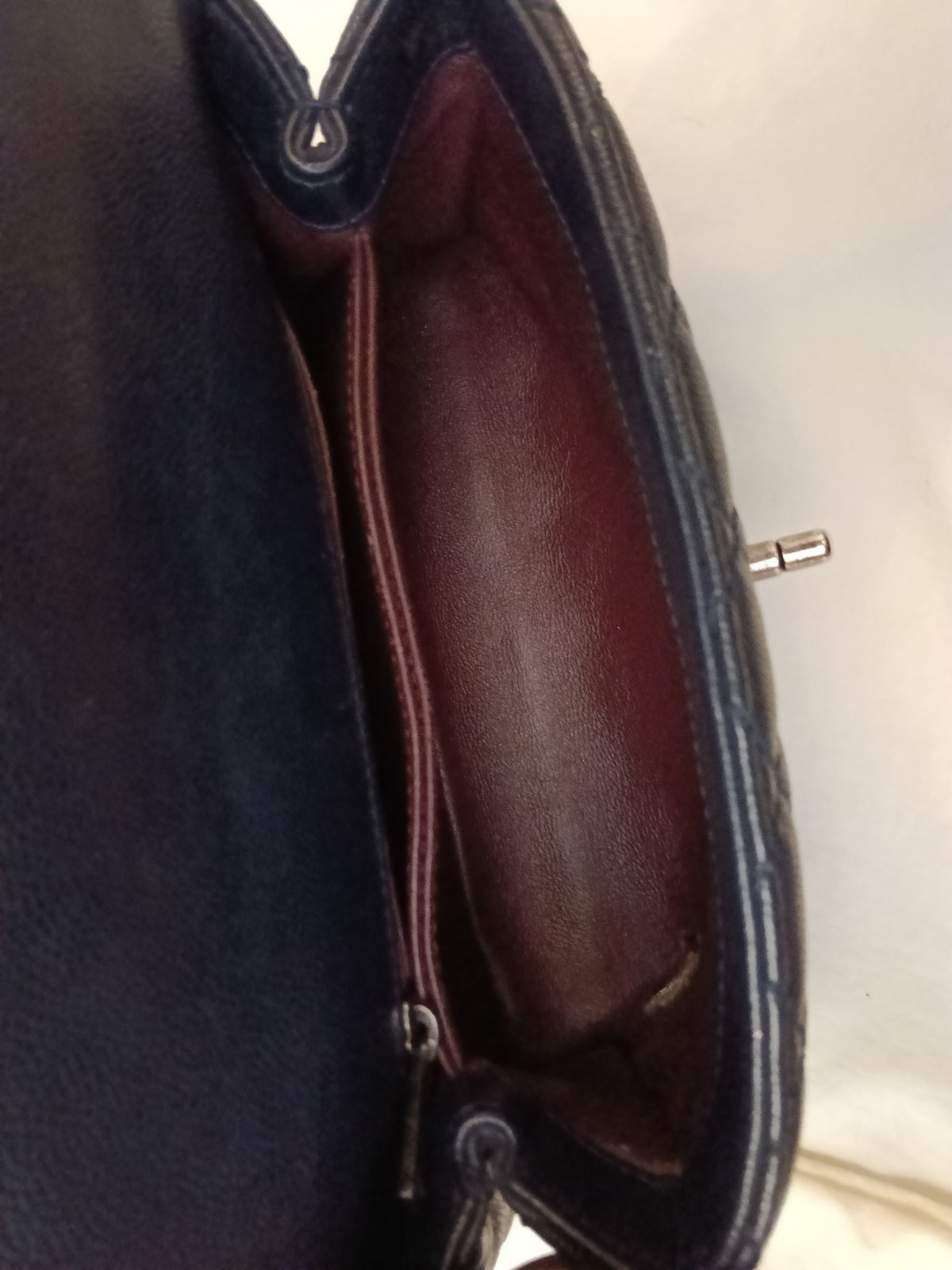 Chanel Coco Handle Small Caviar Dark Navy RHW #21
