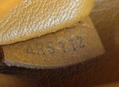 LV Majestueux PM Monogram Exotique Ostrich Lizard Ocre 2013