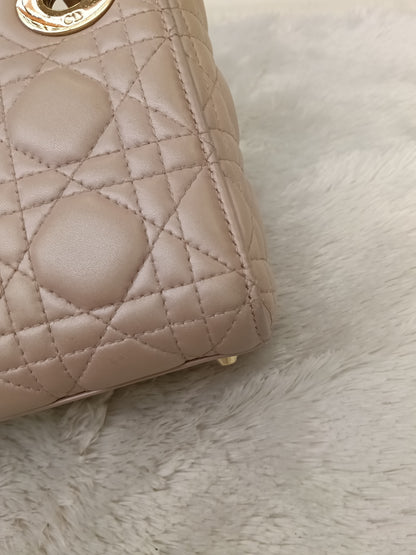 Lady Dior Mini Lamb Blush GHW 2017