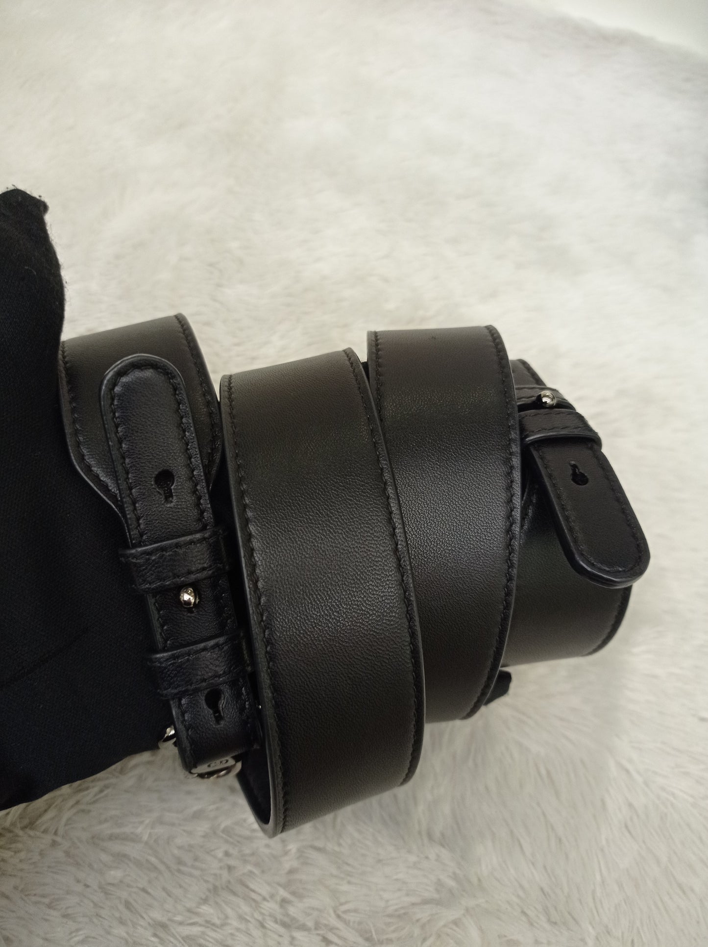 Lady Dior Small Lamb Black RHW 2021