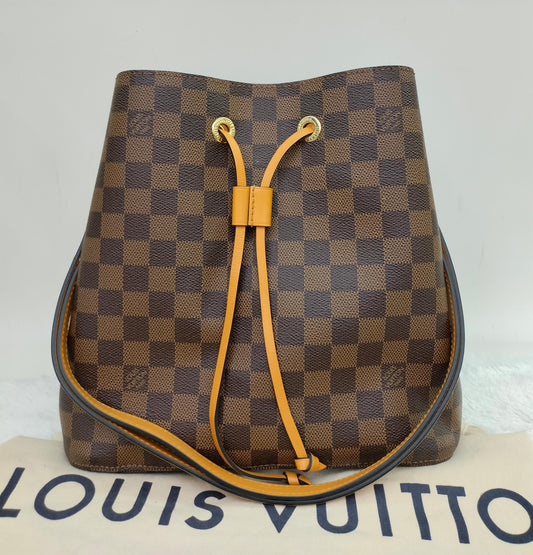 LV Neo Noe MM Damier Safran (CHIP)