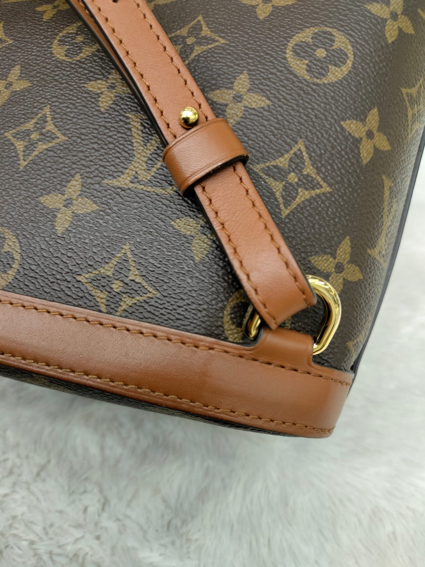 LV Dauphine Backpack Monogram Reverse 2020