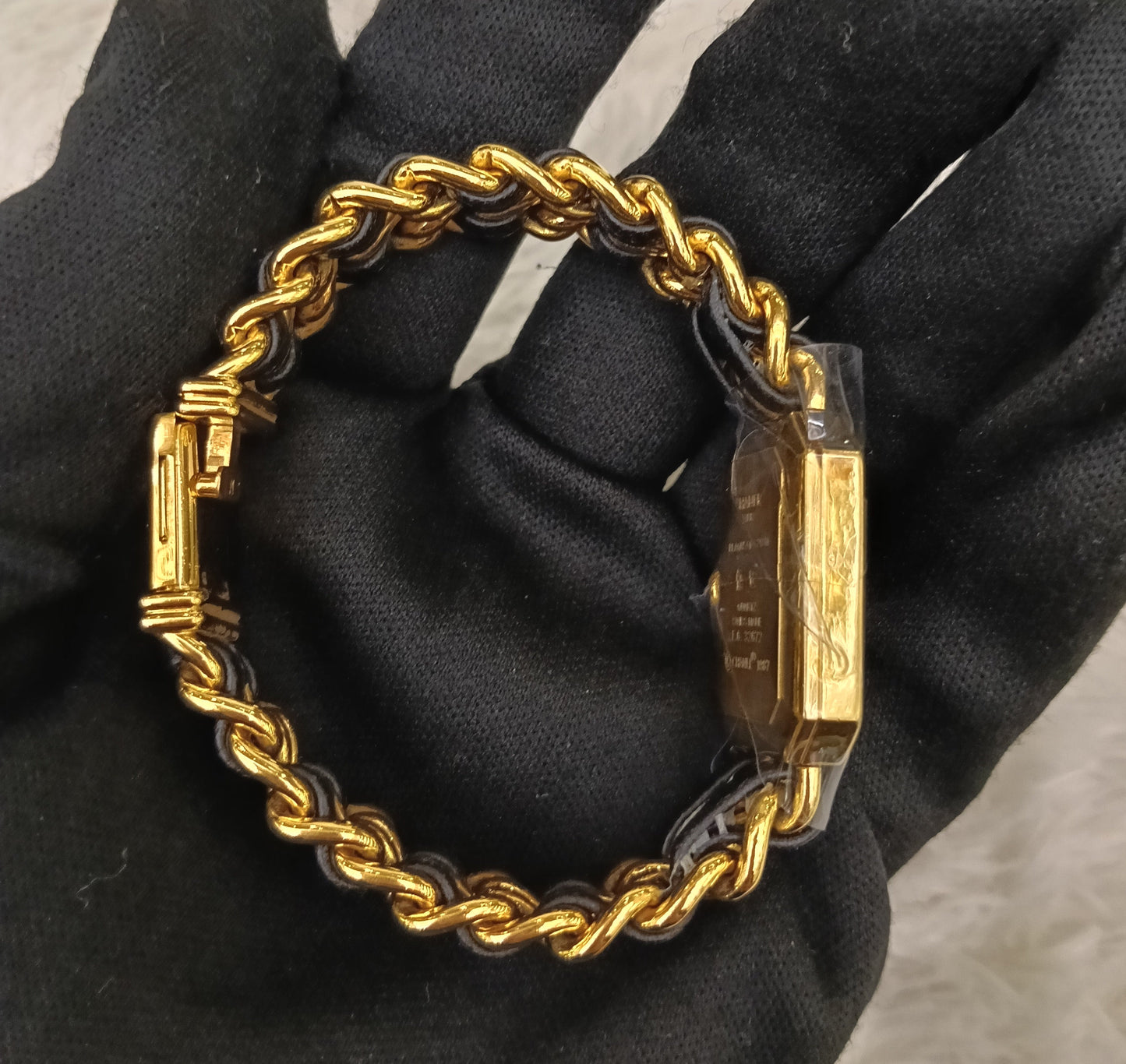 Chanel Premiere Watch Black GHW size M