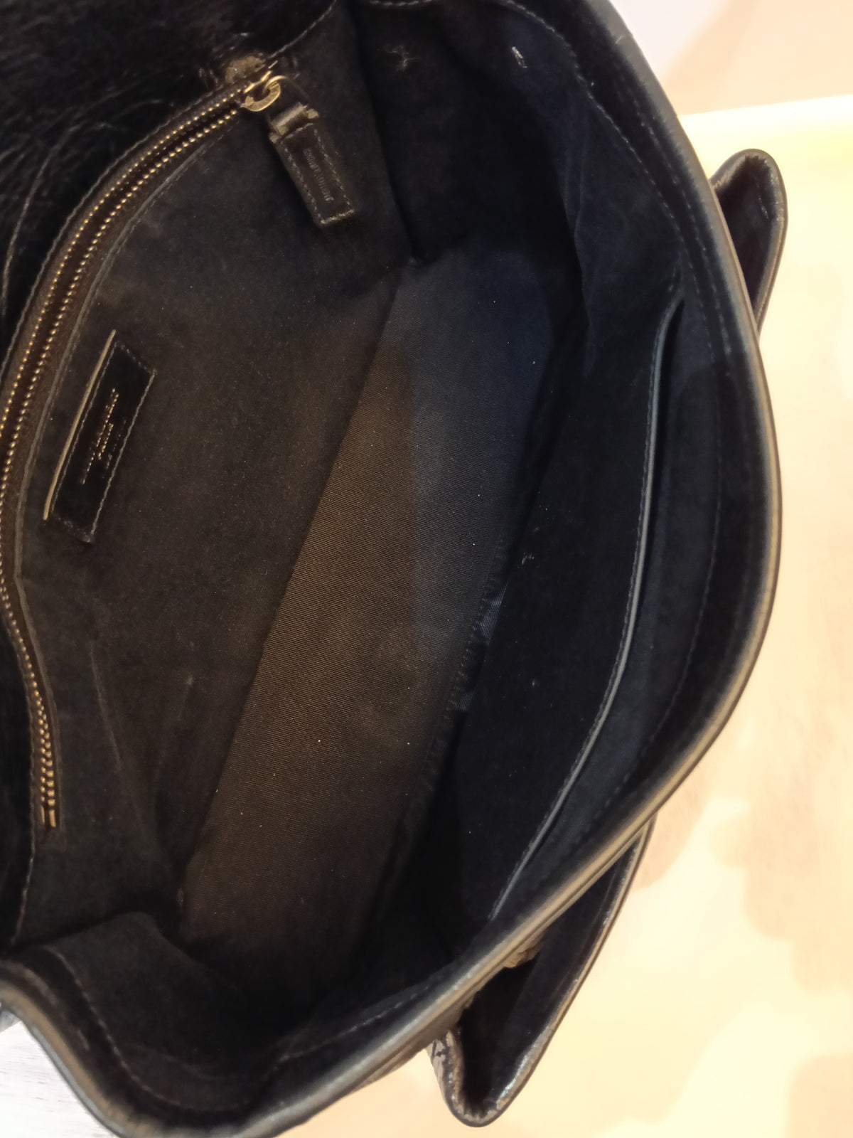 YsL Niki Medium Calfskin Black RHW 2019