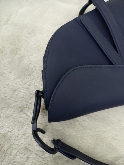 Dior Saddle Medium Ultra Matte Blue 2020