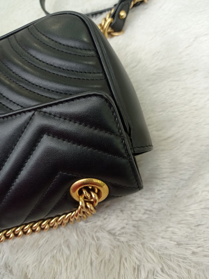 Gucci Marmont Mini Black GHW