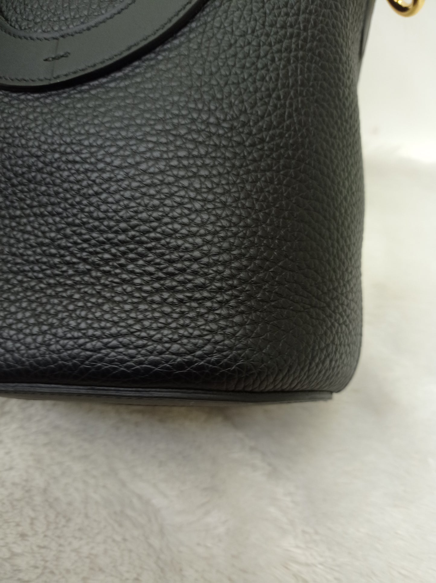 *LikeNew* Hermes In The Loop 18 Clem Swift Noir GHW #W
