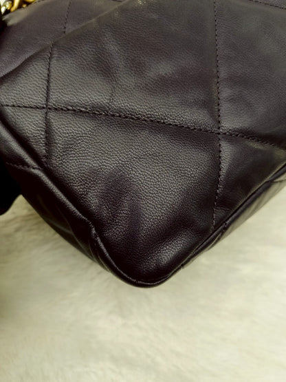 Chanel C19 Small Dark Purple GHW #30