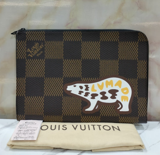 LV Pochette Jour GM Damier Playful Bear 2020