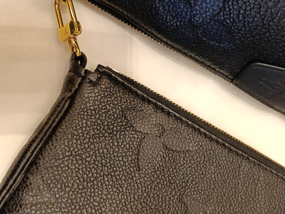 LV Multi Pochette Accesories NV Monogram Empreinte Noir (CHIP)