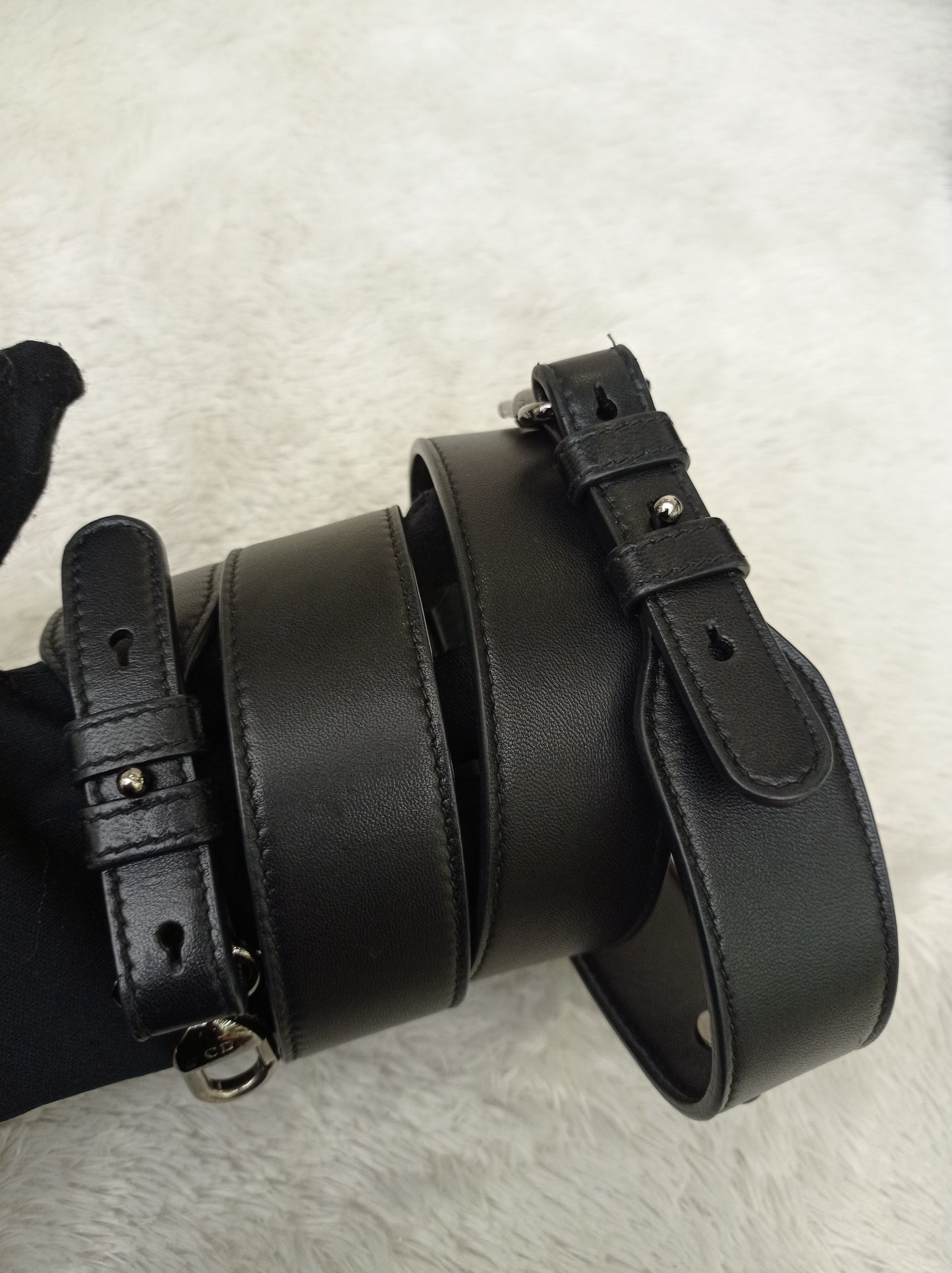 Lady Dior Small Lamb Black RHW 2021