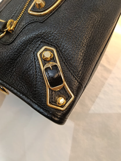 Balenciaga Mini City Edge Black GHW 2020